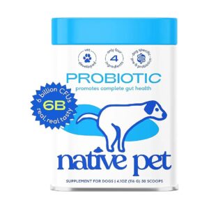 All-Natural Probiotics for Dogs with Bone Broth and Prebiotic Fiber