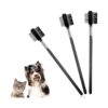 All-Purpose Dog Grooming Brush for Removing Stains, Mucus, and Crust