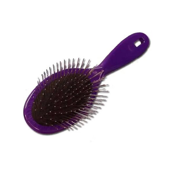 All Systems Ultimate Pin Brush with Adjustable Pins for Deep Coat Detangling