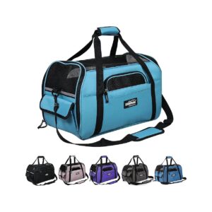 All-Terrain Pet Carrier with Multiple Sizes and Colors Available Sky Blue