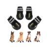 All-Weather Waterproof Dog Shoes with Comfortable Fit for Large Breeds