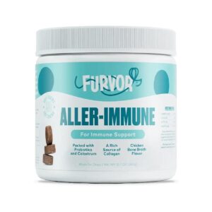 Aller-Immune Bites for Dogs with Probiotics and Antioxidants for Skin Relief