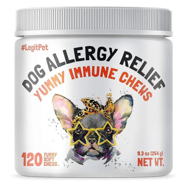 Allergy Relief Chews for Dogs with Seasonal Immune and Digestive Support