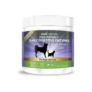 Allergy and Glutens-Friendly Digestive Enzyme Supplement for Cats and Dogs