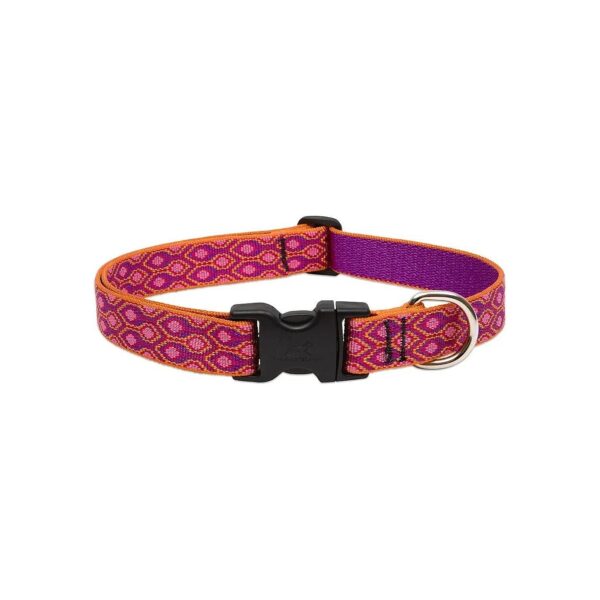 Alpen Glow Inspired Adjustable Collar for Medium and Large Dogs with Buckle Closure