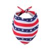 American Flag Dog Bandana with Stylish Design for Small XS Dogs and Cats