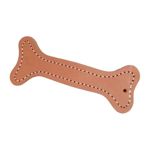 American Full Grain Leather Dog Toy with Cotton Stitching for Long Lasting Fun