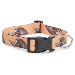 Animal Bug Themed Dog Collar with Sloth Designing Adjustable Polyester Buckle