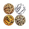 Animal Print Squeaker Balls for Dogs with Long-Lasting Bounce