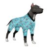 Anti Anxiety Large Dog Pajamas for Surgery Recovery Comfortable Soft Stretchy Fabric XL