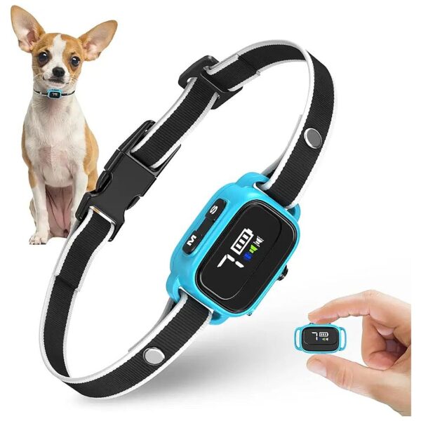 Anti-Barking Collar for Small Dogs with Beep, Vibration, and Pause Trigger