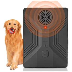 Anti Barking Device for Dogs with 3 adjustable modes and 1500mAh Rechargeable Battery