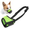 Anti-Biting Dog Muzzle with Comfortable Mesh Soft Fabric and Adjustable Strap