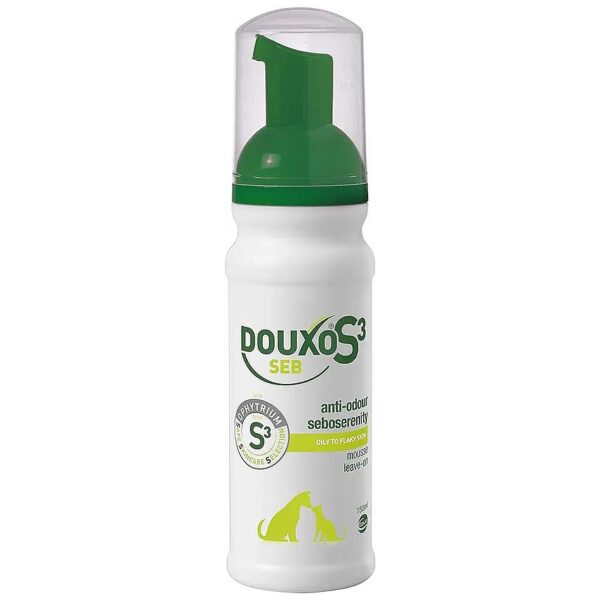 Anti-Dandruff and Anti-Odor Mousse for Cats and Dogs with Excess Sebum and Oily Skin