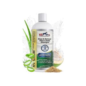 Anti-Itch Dog Shampoo with Aloe and Oatmeal for Skin Soothing