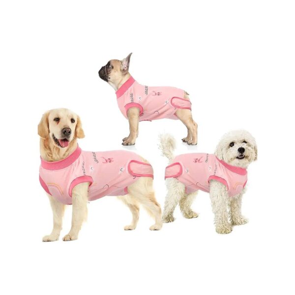 Anti-Licking Dog Surgery Recovery Suit for Female Male Dogs with Soft Material