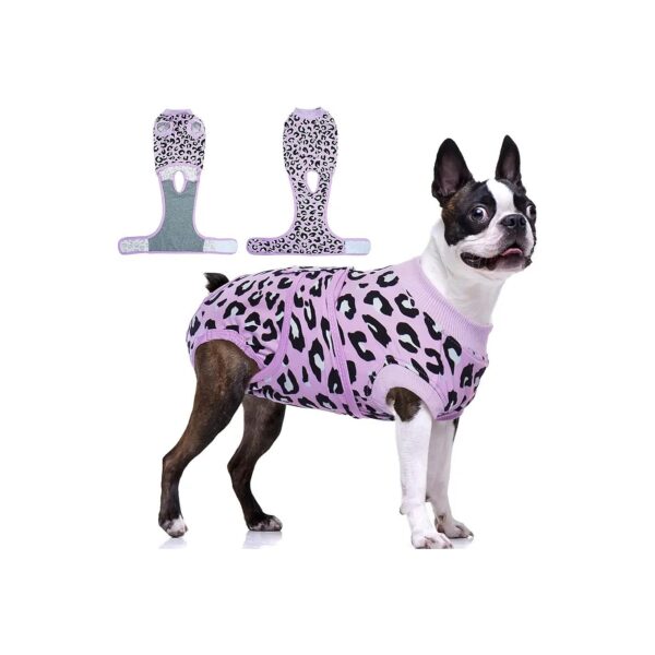 Anti-Licking Wound Protection Suit for Dogs, Soft and Breathable Pet Recovery Bodysuit