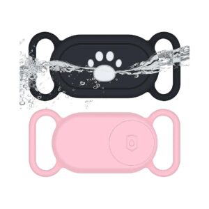 Anti-Lost and Waterproof Silicone Dog Collar Holder for SmartTag2 Pet Collars