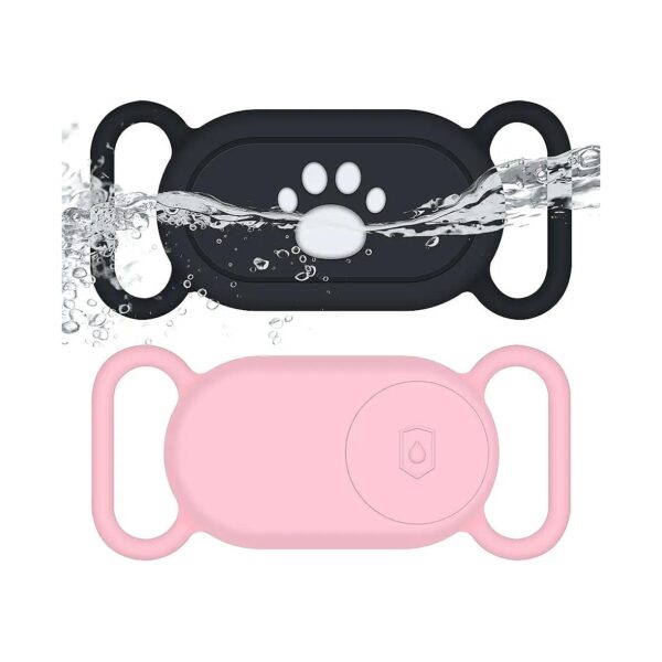 Anti-Lost and Waterproof Silicone Dog Collar Holder for SmartTag2 Pet Collars