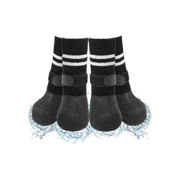 Anti Slip Dog Socks Boots for Small Medium Large Senior Dogs with Waterproof Traction