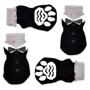 Anti-Slip Paw Protectors for Indoor Dog Wear with Traction Soles