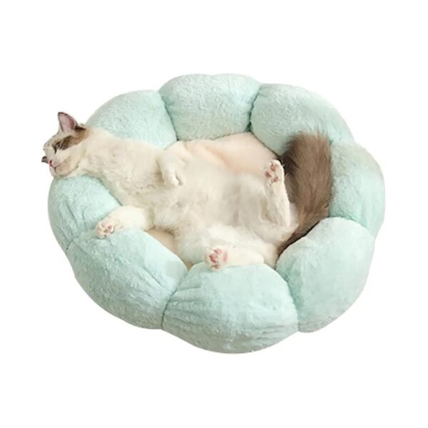 Anxiety Pet Bed with Soft PP Cotton Filling and Calming Design for Cats and Dogs