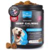 Anxiety Relief for Dogs with L-Theanine, Chamomile Extract, and Valerian Root Treats