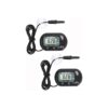 Aquarium Thermometer 2 Pack for Freshwater Saltwater and Brackish Water