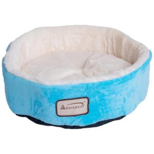 Armarkat-Approved Cat Bed Made of Plush and PP Cotton with Water Resistant Bottom