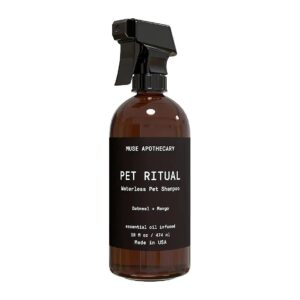 Aromatherapeutic Waterless Shampoo for Dogs and Cats with Essential Oils