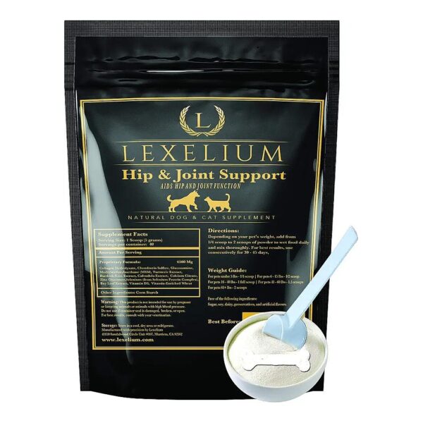 Arthritis Relief for Dogs and Cats with Calcium Glucosamine Chondroitin Turmeric