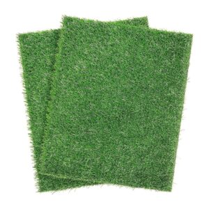 Artificial Grass Pee Pad 2Pack for Puppy Potty Training Replacement Turf