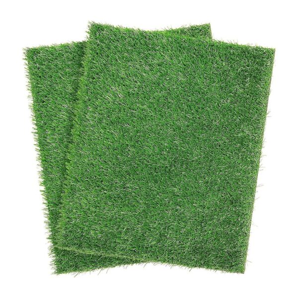 Artificial Grass Pee Pad 2Pack for Puppy Potty Training Replacement Turf