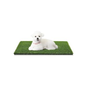 Artificial Grass for Pet Training with Drainage Holes for Easy Cleaning