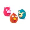 Assorted Color Cute Face Squeak Latex Dog Toy for Small Dogs Play