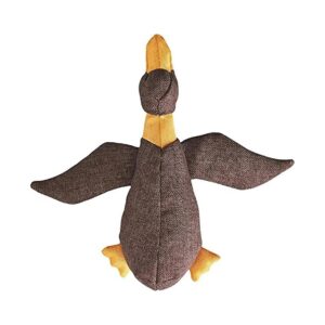 Assorted Colors Plush Duck Dog Toy 11Inch Squeaker Natural Textures for Puppies