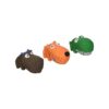 Assorted Latex Animal Dog Toys 3 Pack Squeaky Miniature