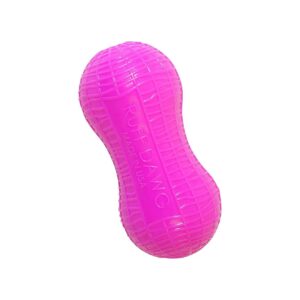 Assorted Neon Color Rubber Dog Toy for Interactive Play and Stimulation