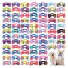 Assorted Pattern Dog Bowtie for Small Medium Dog Pet Photography Grooming Party