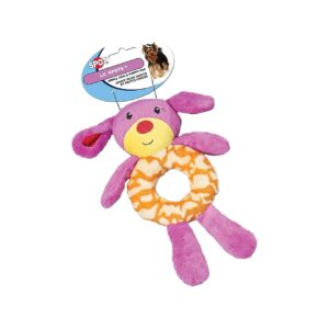 Assorted Plush Animal Squeaker Toys for Small Dog and Puppy Play