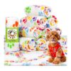 Assorted Style Puppy Blankets Soft Fleece Throw Blankets for Kitten and Small Animals