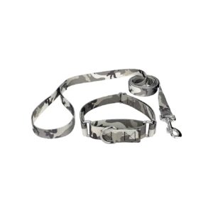 Authentic Country Brook Martingale Dog Collar and Leash with Camo Design