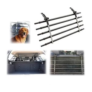 Auto Pet Safety Barrier K9 Guard Folding Universal Dog Fence Pressure Mount Closure Twist