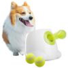 Automatic Ball Thrower for Small to Medium Dogs with 3PCS Tennis Balls