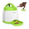 Automatic Dog Feeder Toy with Interactive Puzzle and Treat Dispensing