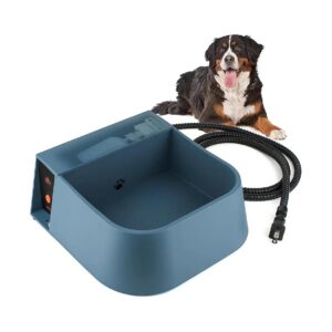 Automatic Heated Pet Water Bowl for Feral Animals, Dogs, and Cats