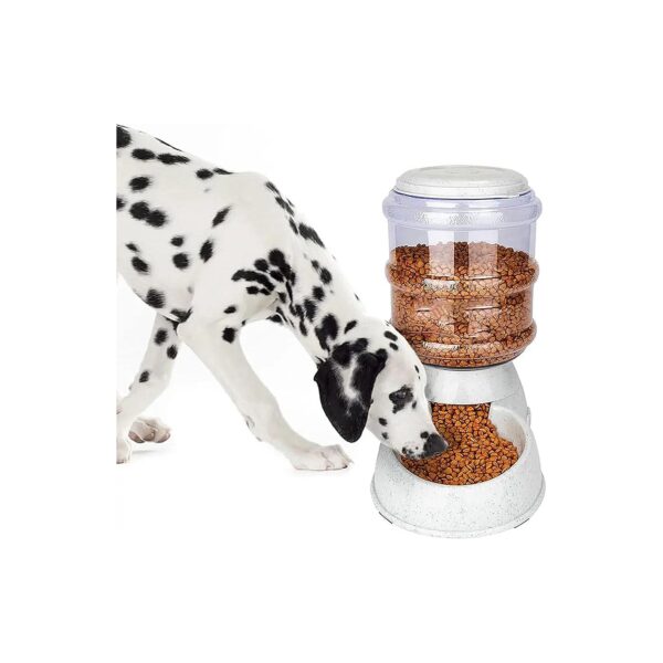 Automatic Large Dog Feeder 3 Gallon Capacity Food Dispenser for Large Breed Pets