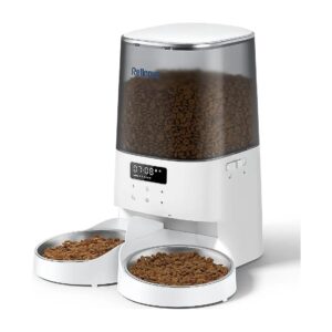 Automatic Pet Feeder for Small Dogs and Cats with Long-Lasting Feeding