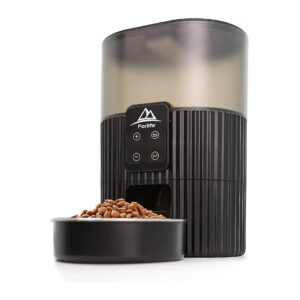 Automatic Pet Feeder with Programmable Timer and Portion Control for Small to Medium Pets