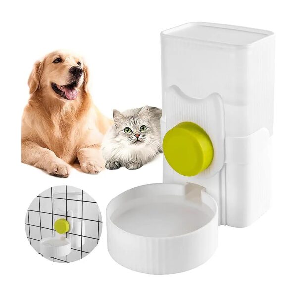 Automatic Pet Water Dispenser with Gravity Feed for Small and Medium Breed Pets